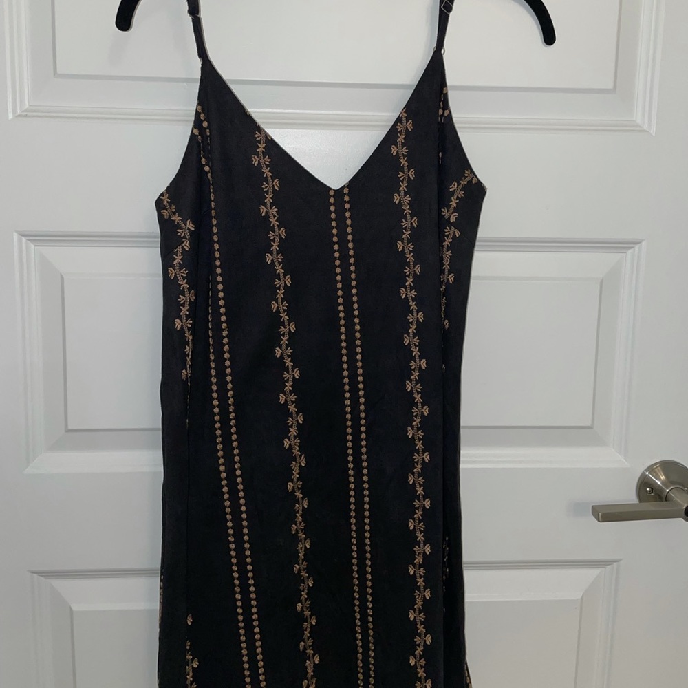 Suede Dress